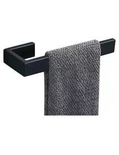 Soporte para Toalla de Mano JOPOFI Acero Inoxidable Negro 21 cm