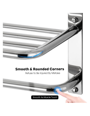 Soporte para Toallas DEWVIE 3 Niveles Acero Inoxidable