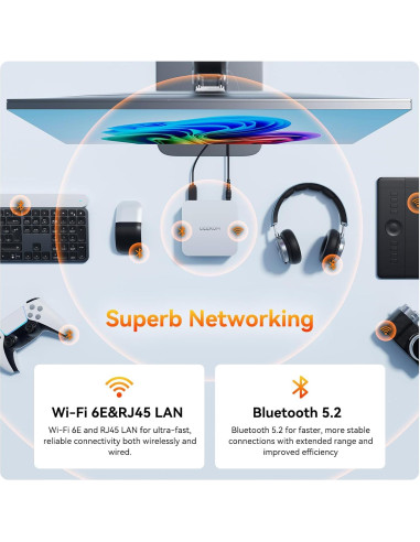 GEEKOM A6 Mini PC Ryzen 7 6800H 32GB RAM 1TB SSD