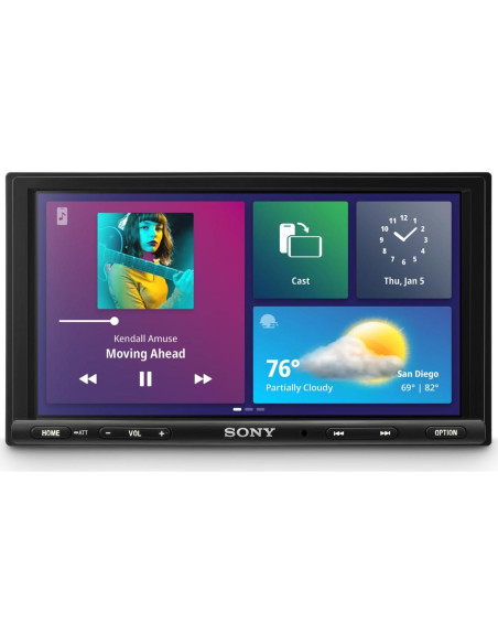 Receptor Multimedia Sony XAV-3600 Bluetooth 6.75" HDMI