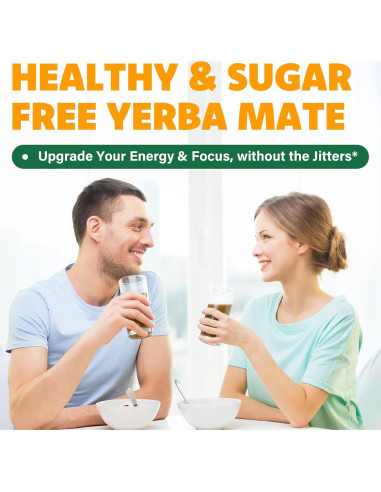 Yerba Mate Instantáneo Fergomuka 4000mg - 30 Paquetes Sin Azúcar