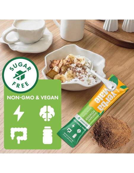 Yerba Mate Instantáneo Fergomuka 4000mg - 30 Paquetes Sin Azúcar