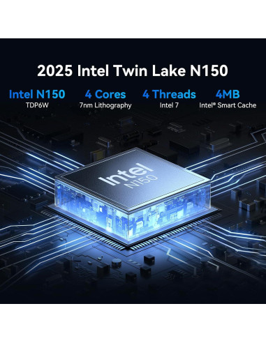 Mini PC Blackview MP60 N150 16GB RAM 512GB SSD 4K