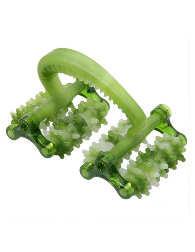 Rodillo de Masaje Bolithui 20 Rodillos Ergonómico Verde