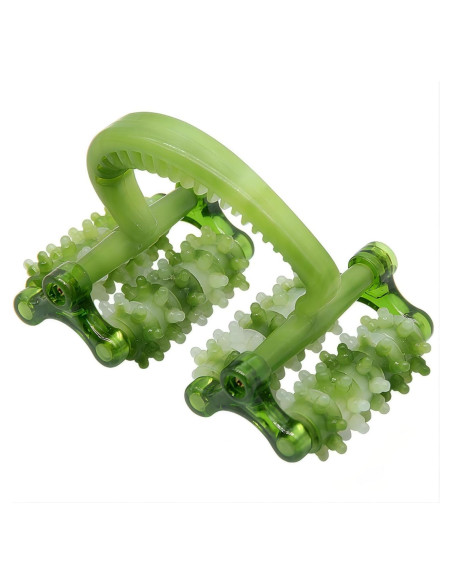 Rodillo de Masaje Bolithui 20 Rodillos Ergonómico Verde