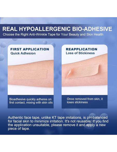 Cinta Facial Antiarrugas TEAWOO | 2 Rollos Beige