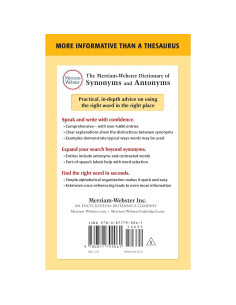 The Merriam-Webster Dictionary of Synonyms and Antonyms 2
