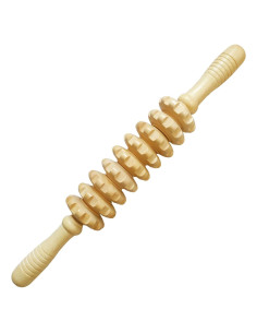 Rodillo de Madera Apoi1 para Masaje y Drenaje Linfático