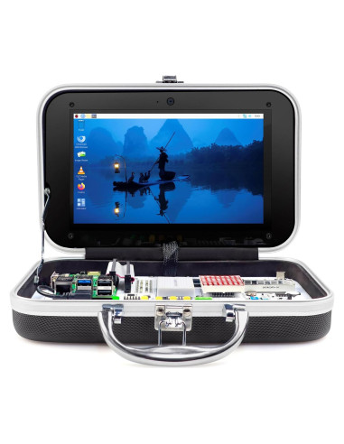 Kit Educativo ELECROW para Raspberry Pi 5 8GB con Pantalla 9"