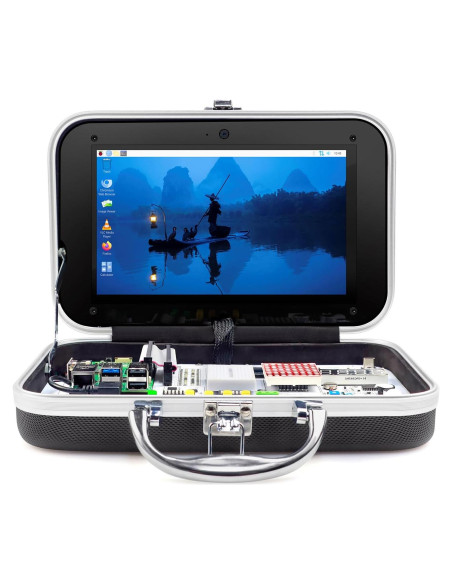 Kit Educativo ELECROW para Raspberry Pi 5 8GB con Pantalla 9"