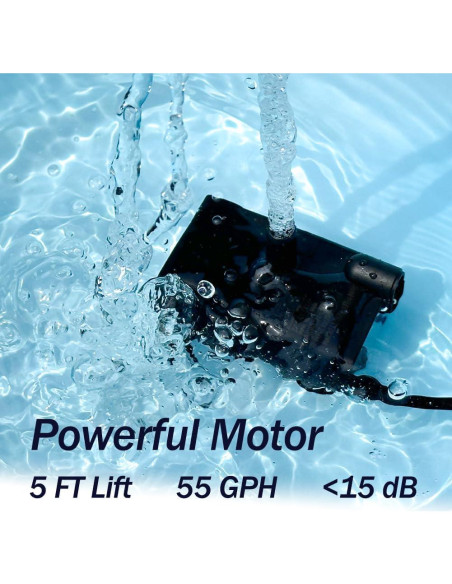 Bomba de Sump Automática MSELTOS JN-206 1,52 m 208 LPH