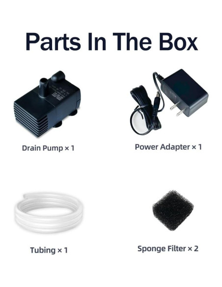 Bomba de Sump Automática MSELTOS JN-206 1,52 m 208 LPH