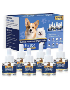 Recargas Difusor Calmante para Perros Feromonas 48ml x6