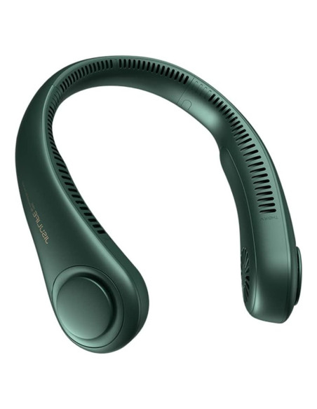 Ventilador de Cuello JISULIFE FA12B Portátil 3 Velocidades Verde