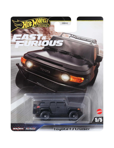Coche de Metal Fundido Hot Wheels Rápido y Furioso 1:64