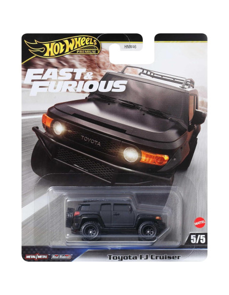 Coche de Metal Fundido Hot Wheels Rápido y Furioso 1:64 Coche de Metal Fundido Hot Wheels Rápido y Furioso 1:64