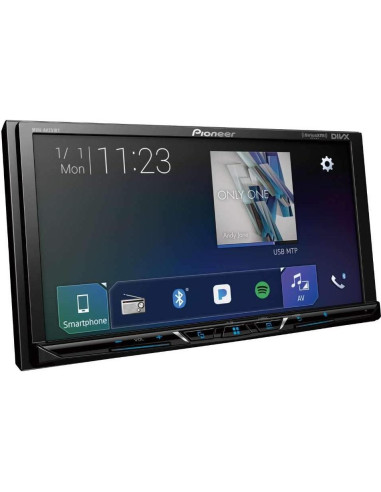 Receptor Multimedia Pioneer MVH-AV251BT 7" HiRes Bluetooth