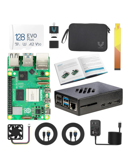 Kit de Inicio Vilros Raspberry Pi 5 - 128GB - 8GB RAM