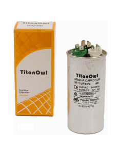 Capacitor de Arranque Doble TitanOwl 35+5 uF 370/450V