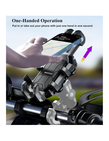 Soporte para Teléfono BRCOVAN Ajustable Antivibración