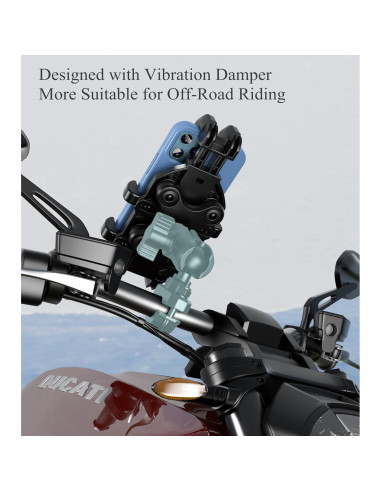 Soporte para Teléfono BRCOVAN Ajustable Antivibración