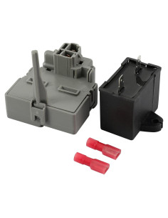 Relé de Inicio y Capacitor W10189190 W10662129 para Refrigerador Whirlpool