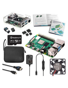 Kit Completo Raspberry Pi 4 Vilros - 8GB, Caja Ventilada