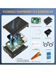 Kit Raspberry Pi 5 YOOMAGO 8GB RAM + Accesorios completos 2