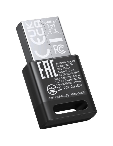 Adaptador Bluetooth USB UGREEN 5.4 para PC Plug and Play