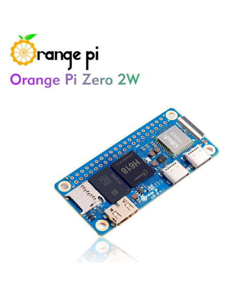 Orange Pi Zero 2W 2GB Quad Core 1.5GHz WiFi 5.0 Bluetooth 5.0