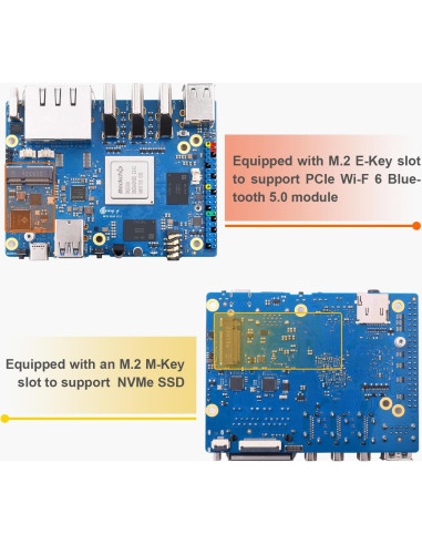 Computadora de Placa Única Orange Pi 5 Plus 16GB+256GB