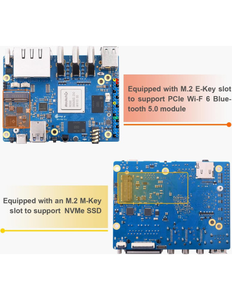 Computadora de Placa Única Orange Pi 5 Plus 16GB+256GB