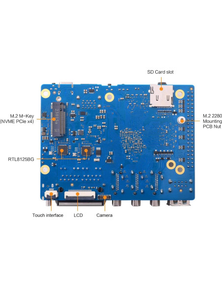 Computadora de Placa Única Orange Pi 5 Plus 16GB+256GB