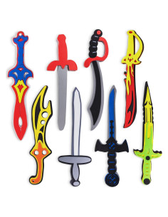 Espadas de Espuma Super Z Outlet - 8 Diseños para Niños