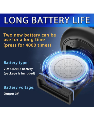 Timbre Eléctrico de Bicicleta LESOVI EH-2 120dB Impermeable