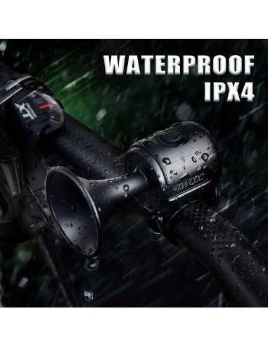 Timbre Eléctrico de Bicicleta LESOVI EH-2 120dB Impermeable