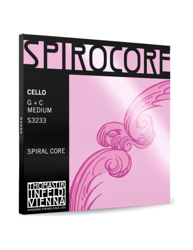 Cuerdas de Chelo Spirocore Thomastik-Infeld S3233 4/4