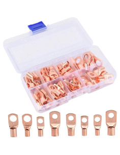 Kit de 60 Conectores de Terminal de Cobre WLSruiyi 0.4-0.6 cm 2