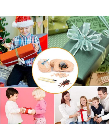 Kit de Excavación TRADE Big Bug - 12 Insectos Reales