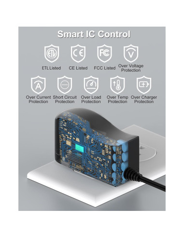 Cargador de coche VHBW 6V para juguetes infantiles