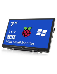 Monitor HDMI 7" HAMTYSAN para Raspberry Pi 800x480