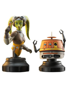 Mini-Bust Hera y Chopper Star Wars Diamond Select Toys