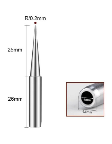 10 Puntas de Soldadura 900M-T SolderFun para Estaciones