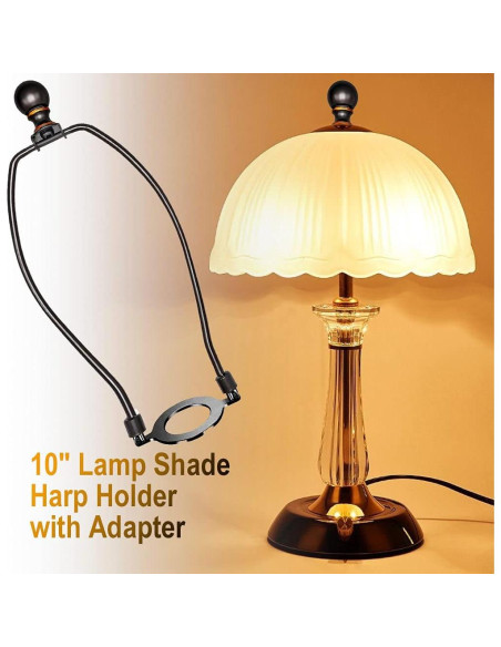 Soporte de Lámpara ECUDIS 25,4 cm con Remate de Bola