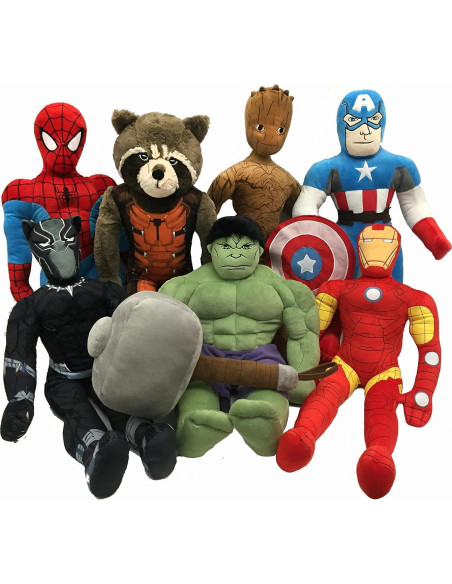 Almohada de Peluche Martillo Thor Mjolnir 38x21x12 cm