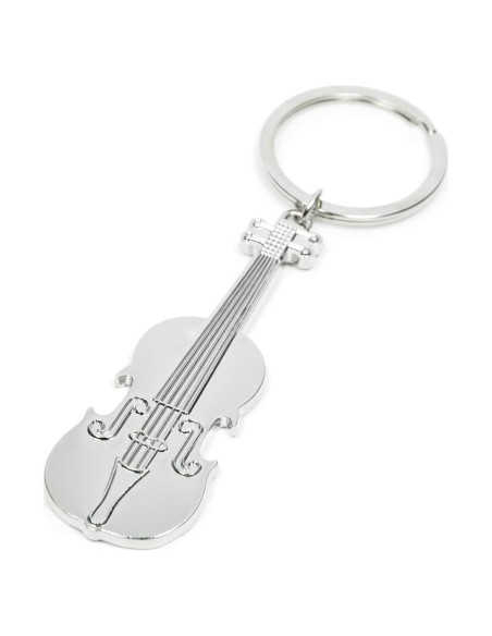 Llavero de Violín Elechobby 10,39x0,99cm Decorativo Llavero de Violín Elechobby 10,39x0,99cm Decorativo