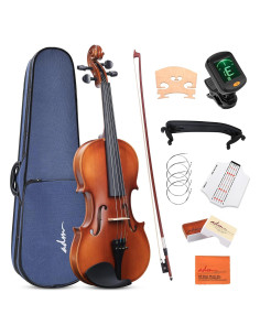 Violín Acústico ADM 4/4 Completo para Principiantes