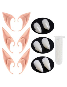 Colmillos de Vampiro y Orejas de Elfo ENlink para Halloween