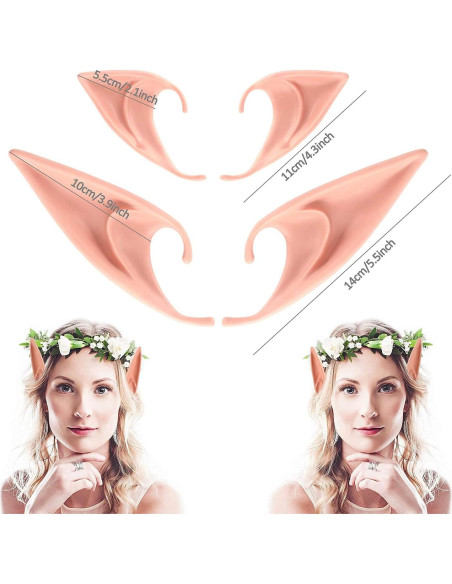 Colmillos de Vampiro y Orejas de Elfo ENlink para Halloween