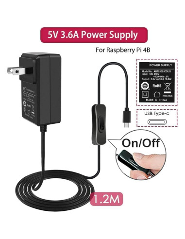 Kit GeeekPi Raspberry Pi 4B 4GB con Accesorios y Caja